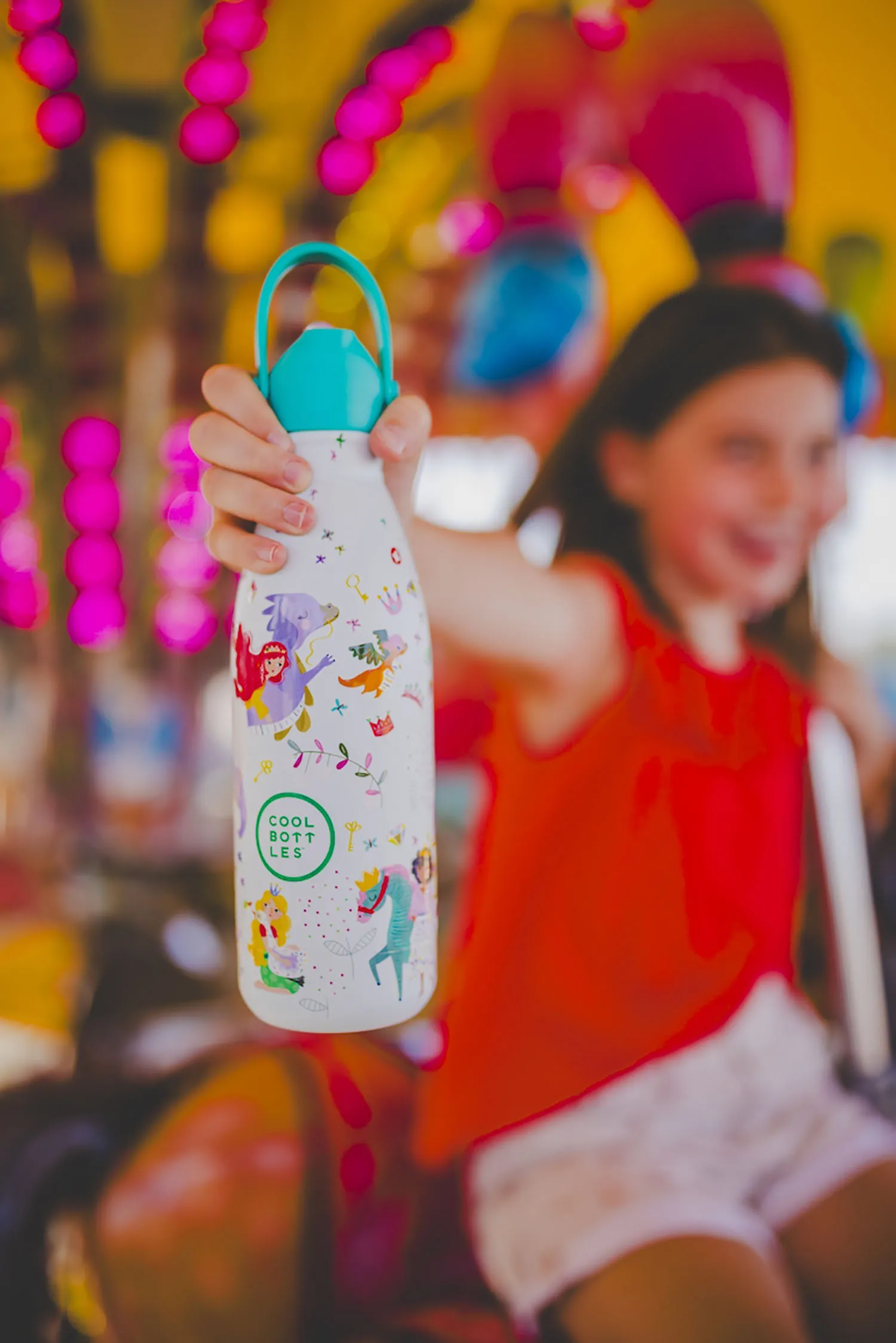 Термос–термобутылка Cool Bottles Kids серия Fantasy Princess Kingdom 350 мл