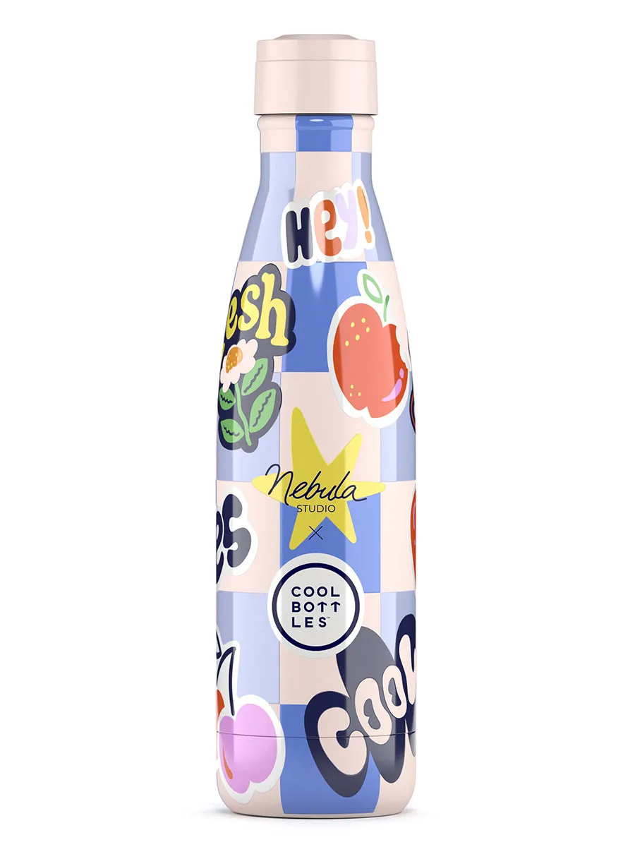 Термос-термобутылка Cool Bottles Nebula Studio Sticker Fever 500мл CBB50SFV. Изображение 1