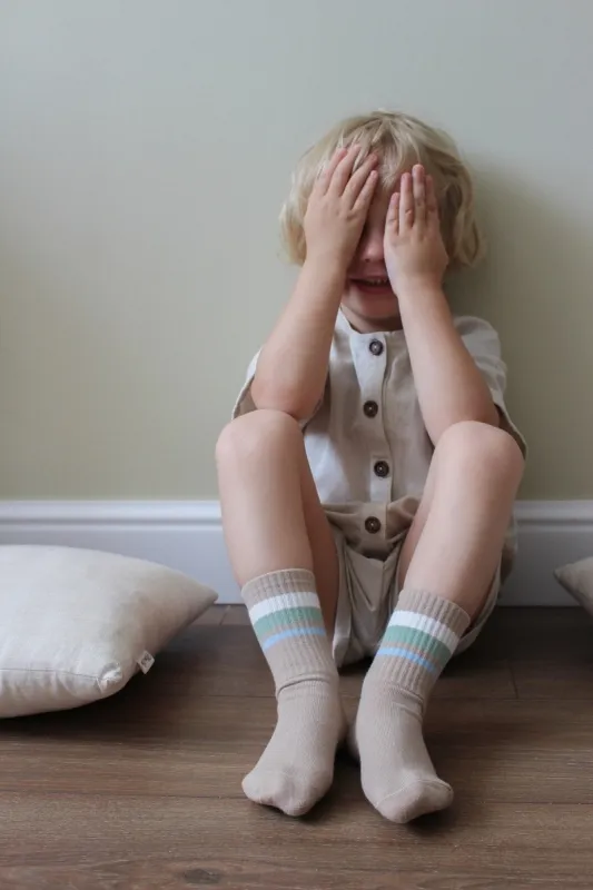 Носки детские LoomKnits Бежевый меланж