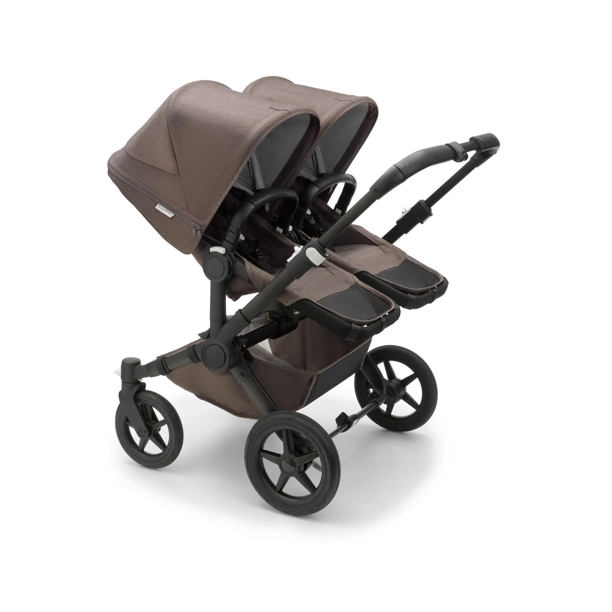 Коляска 2 в 1 Bugaboo Donkey5 Twin шасси Mineral Black