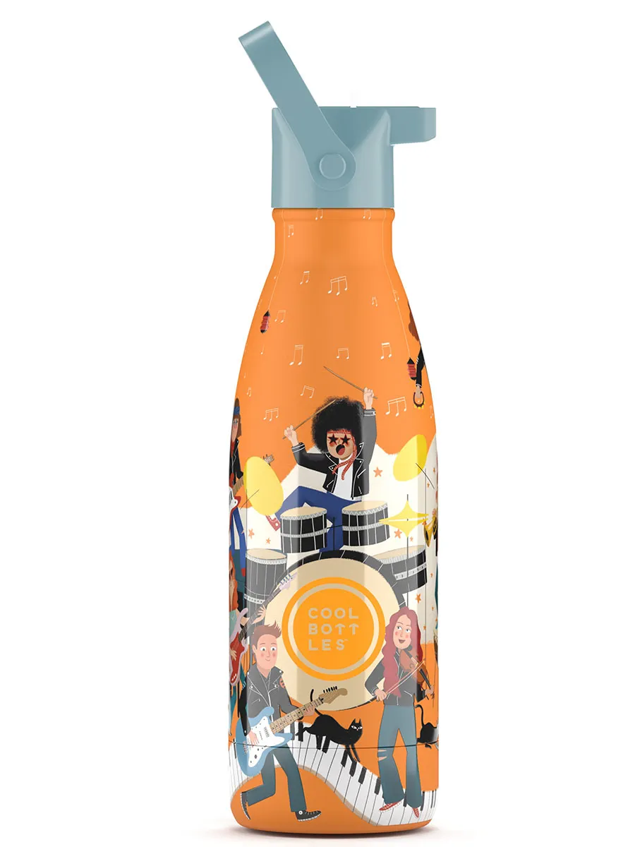 Термос-термобутылка Cool Bottles Kids серия Wonders Music Beat 350мл CBBK35MB. Изображение 1