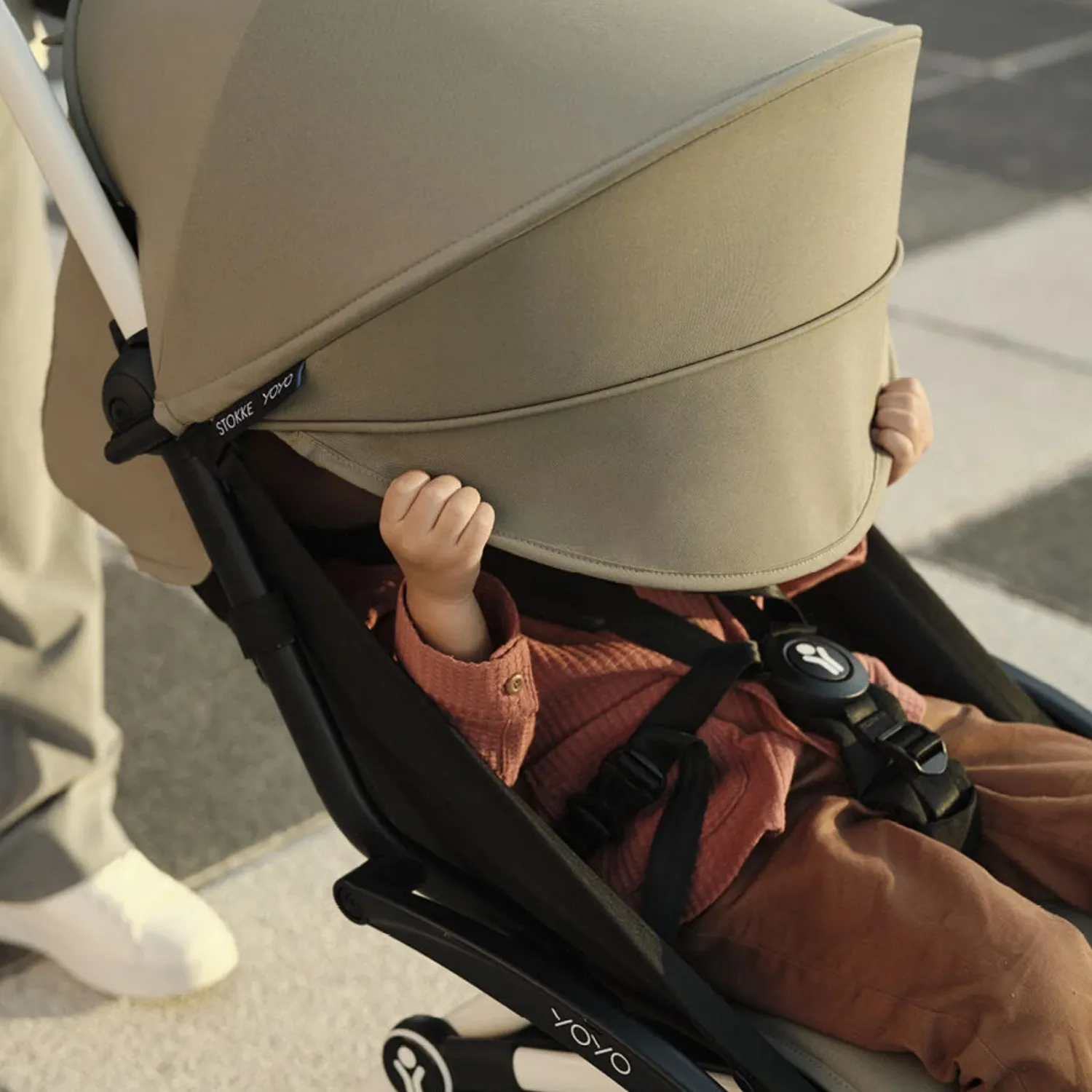 Коляска прогулочная Stokke YOYO³ рама чёрная