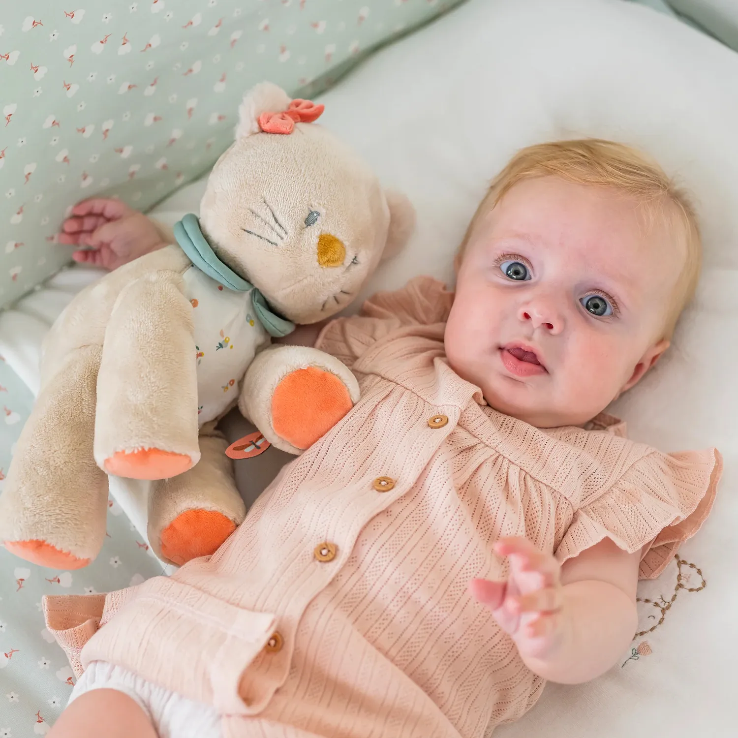 Мобиль Nattou MILA ZOË LANA Корова, Ёжик, Кот 266208