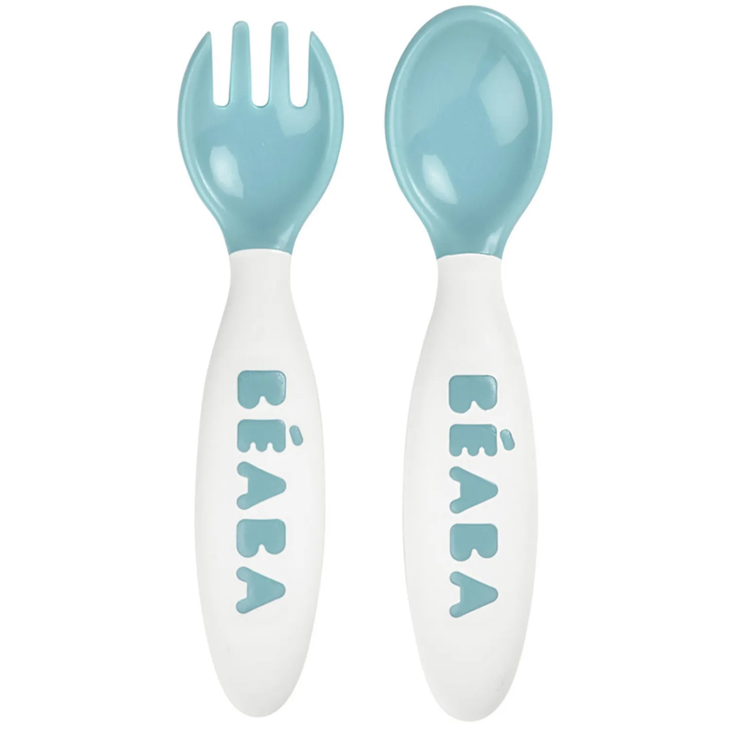 Набор Beaba эргономический 6 ложек и 4 вилки 913471