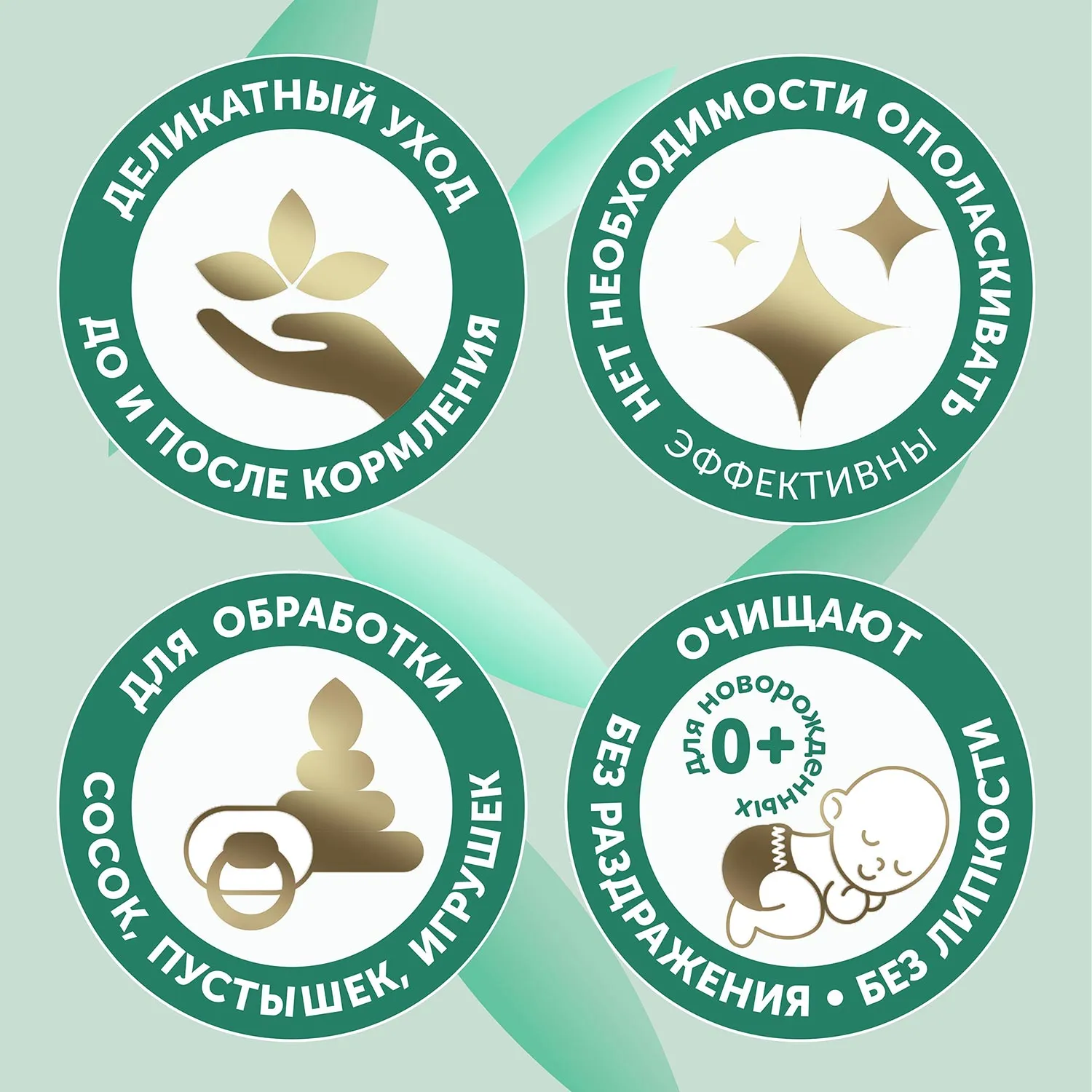 Фито-салфетки Lovular влажные 40 шт для груди, сосок, пустышек 319054
