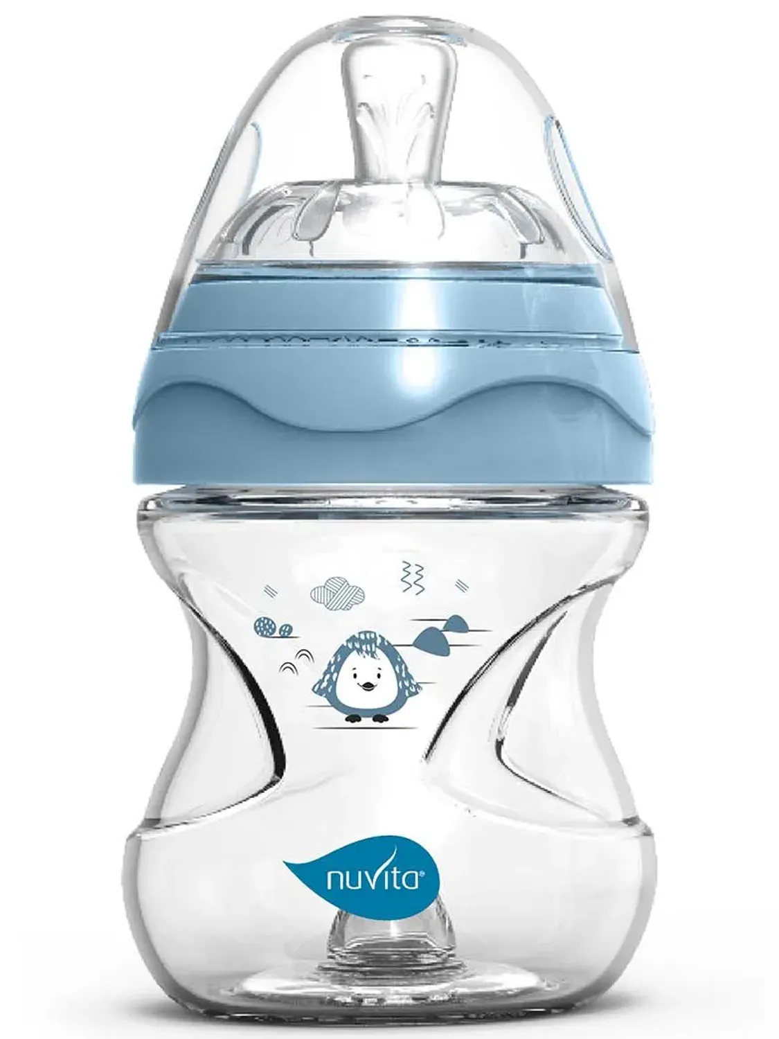 Бутылочка антиколиковая Nuvita Materno Feel 150 мл, пластик