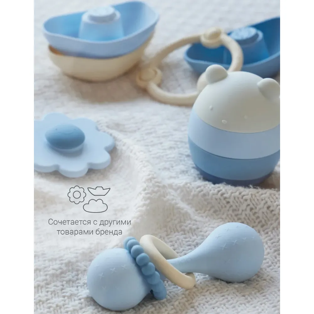 Погремушка edda Гантеля