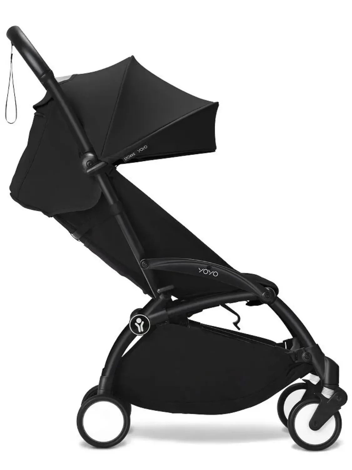 Коляска 2 в 1 Stokke YOYO3 shell, черный, рама черная. Изображение 13
