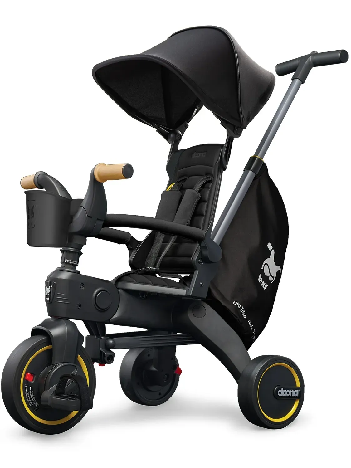 Велосипед трёхколесный Doona Liki Trike S5 с ручкой