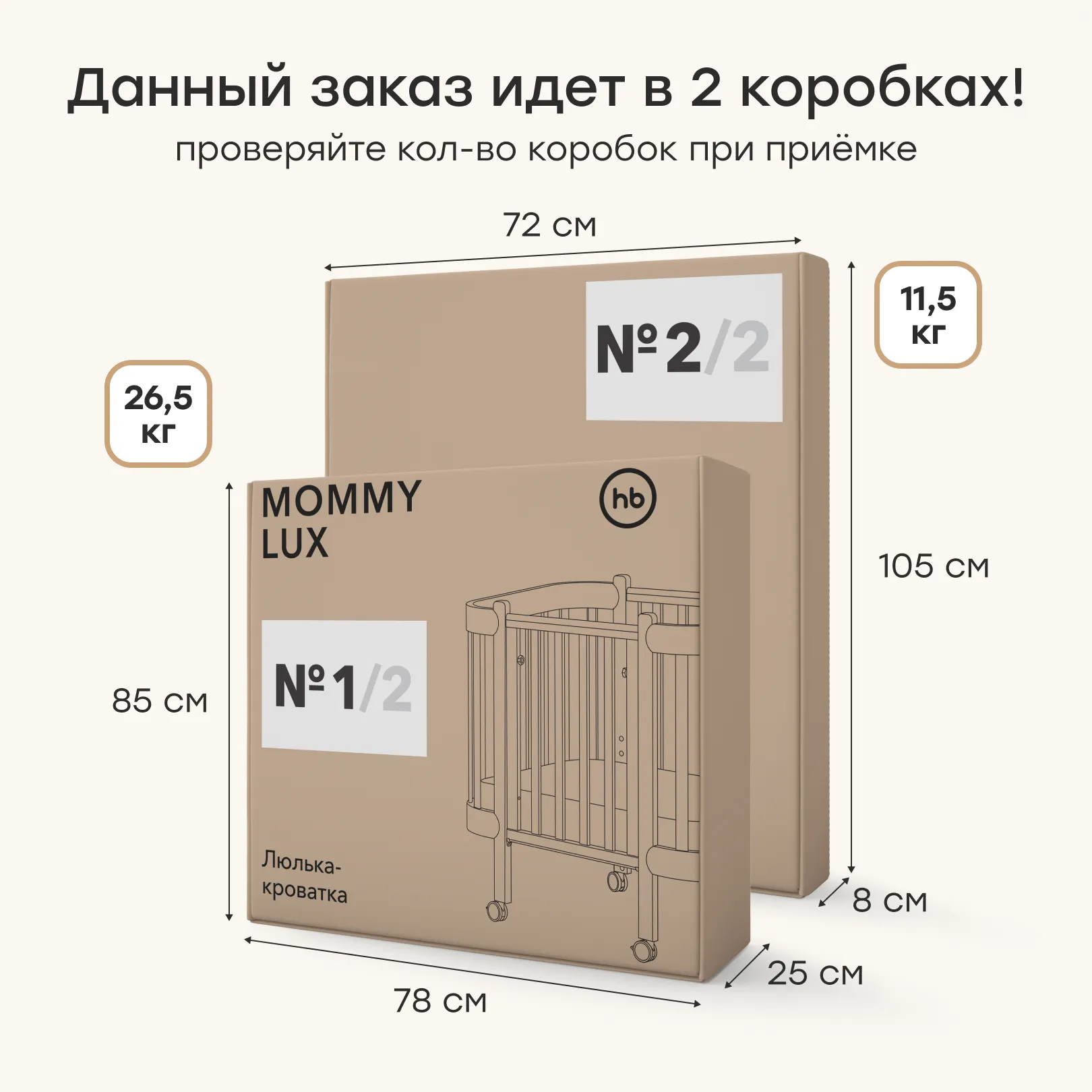 Кроватка-трансформер Happy Baby MOMMY LUX