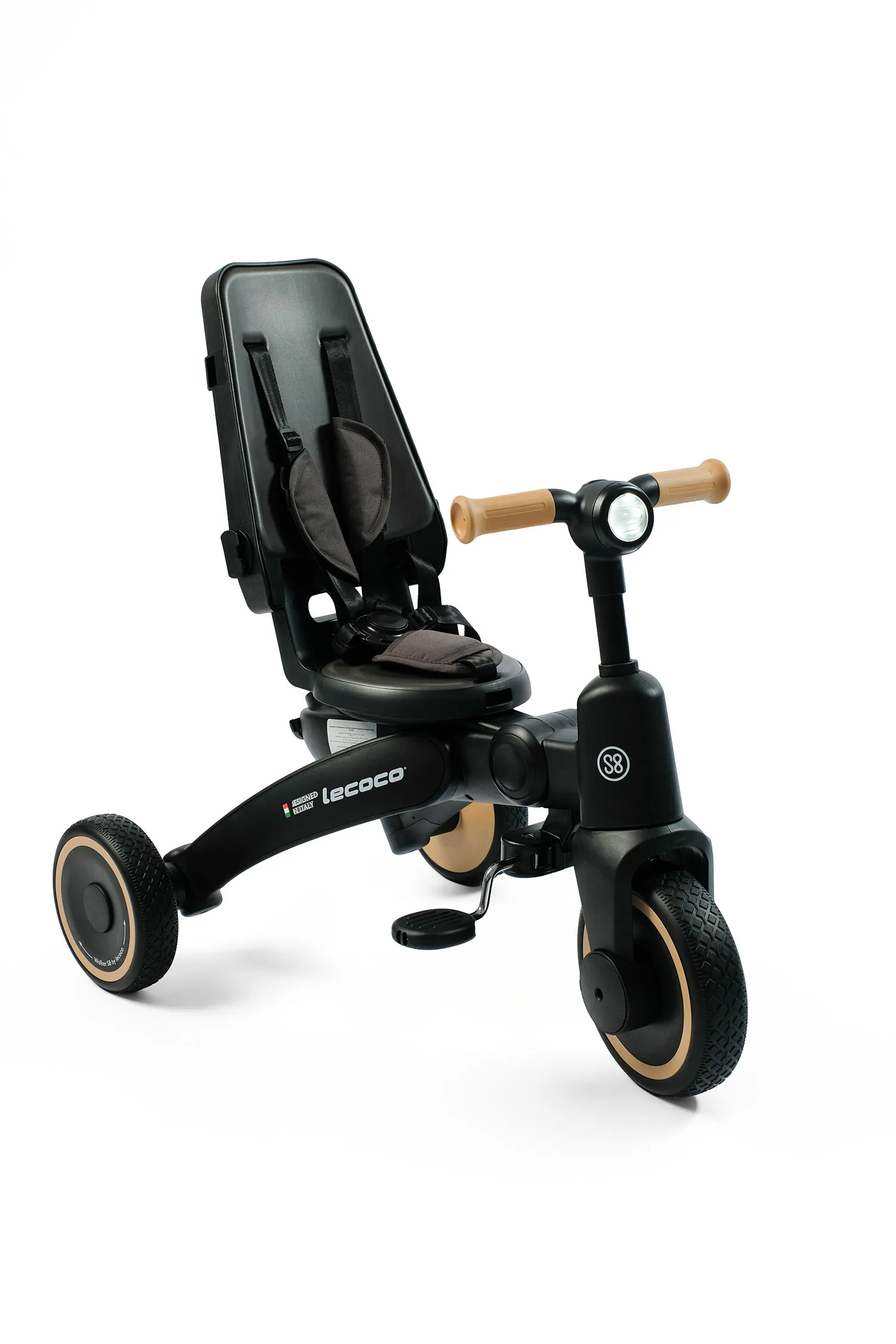 Велосипед 3-х колесный Lecoco S grey