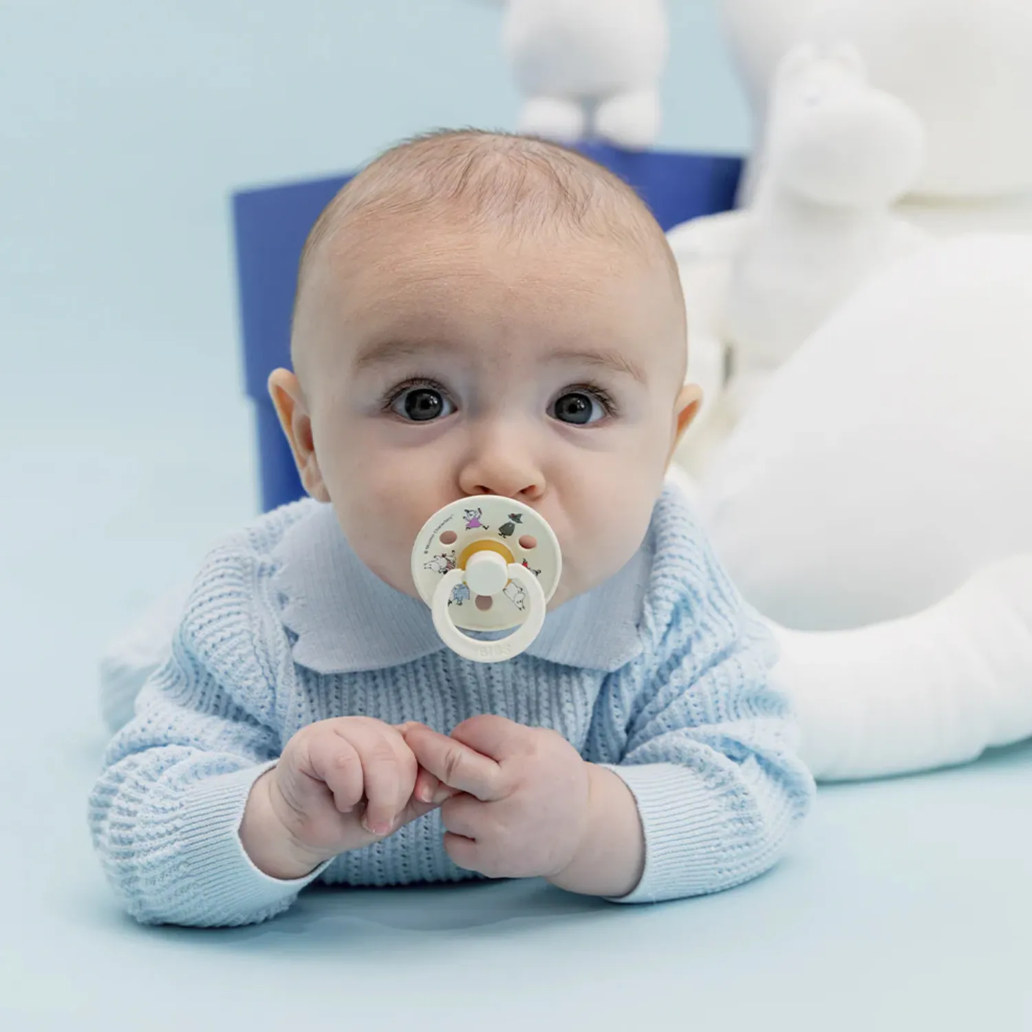 Набор пустышек BIBS x Moomin 2 шт. с держателем Loop Clip