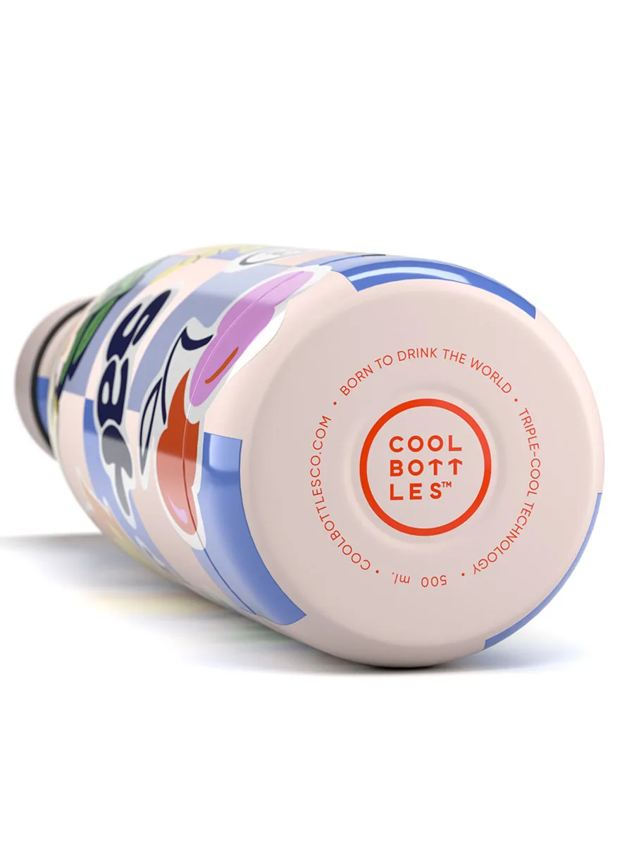 Термос-термобутылка Cool Bottles Nebula Studio Sticker Fever 500мл CBB50SFV. Изображение 3