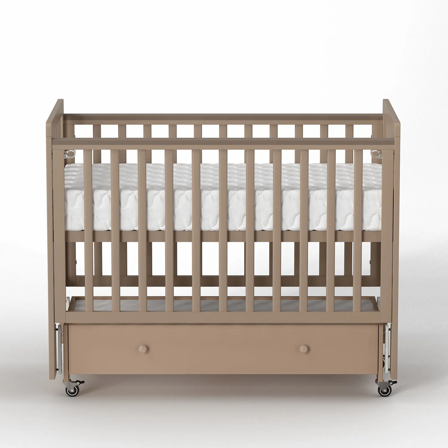 Кровать ANTEMI Classic Sleep 120х60 с ящиком-маятником