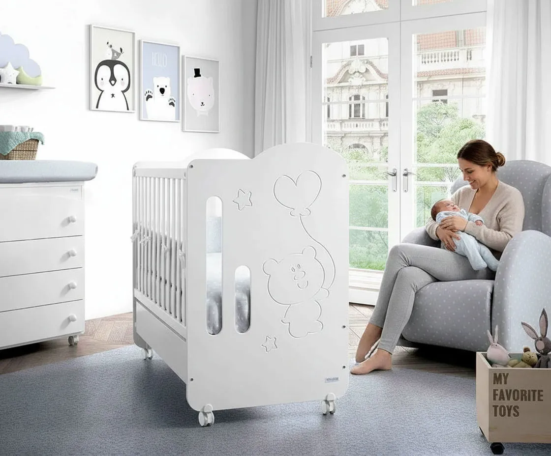 Приставная кроватка 120x60 Micuna Globito