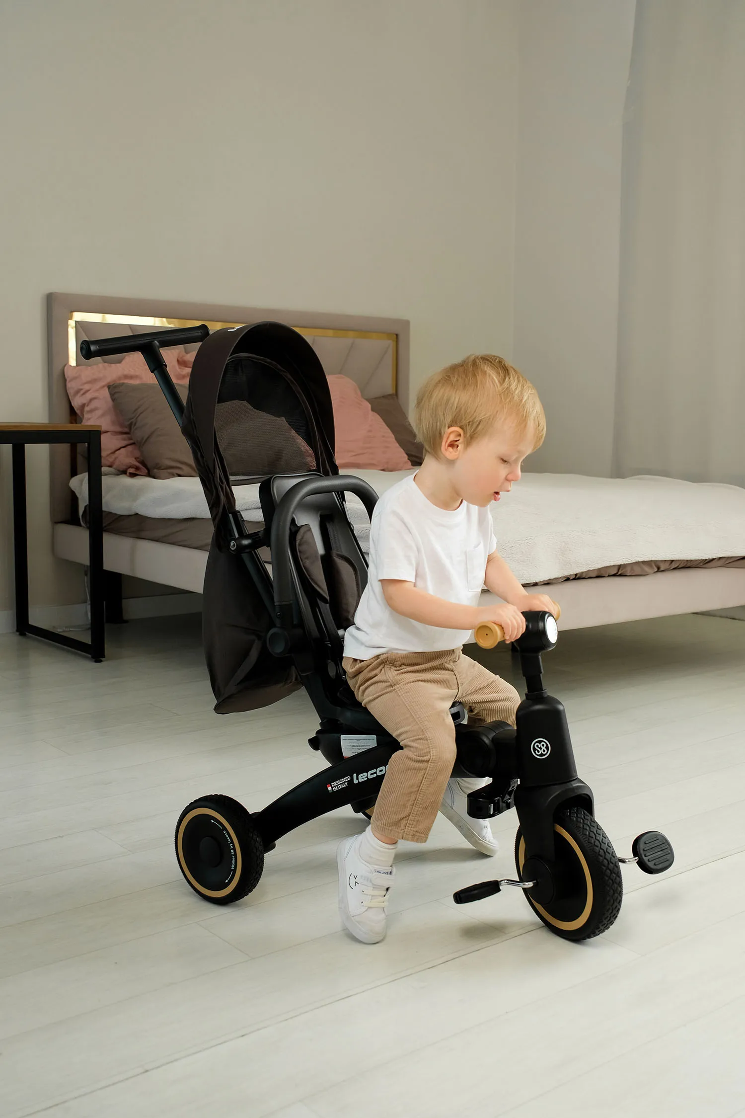 Велосипед 3-х колесный Lecoco S grey