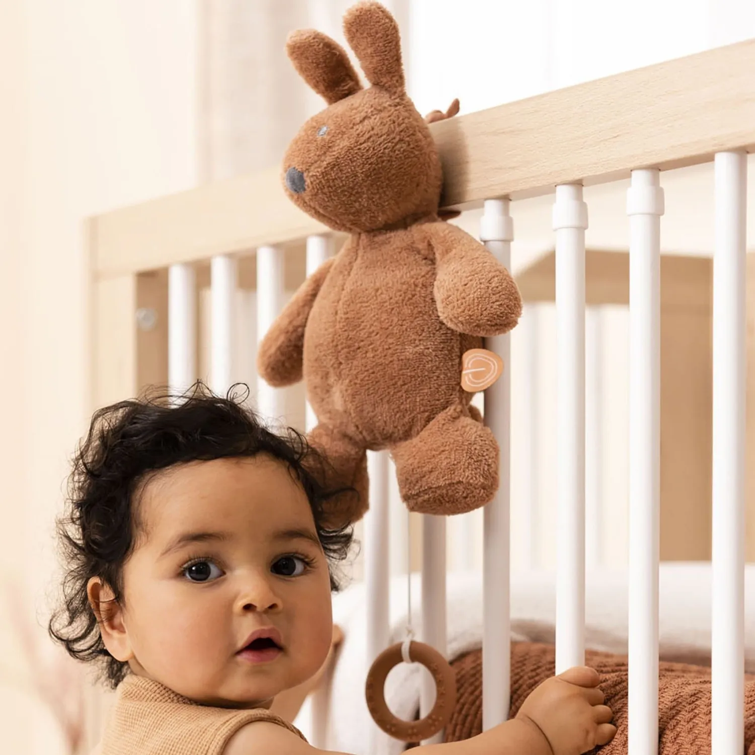 Игрушка мягкая Nattou Rattle Susie & Bonnie Кролик 508032