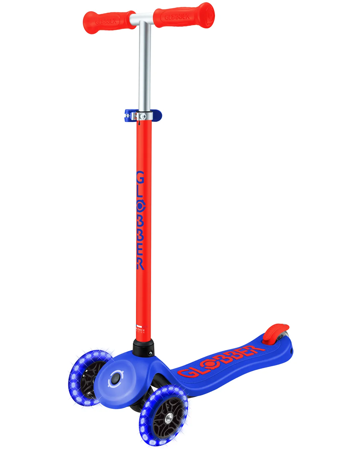 Самокат Globber Primo Plus Lights Neon