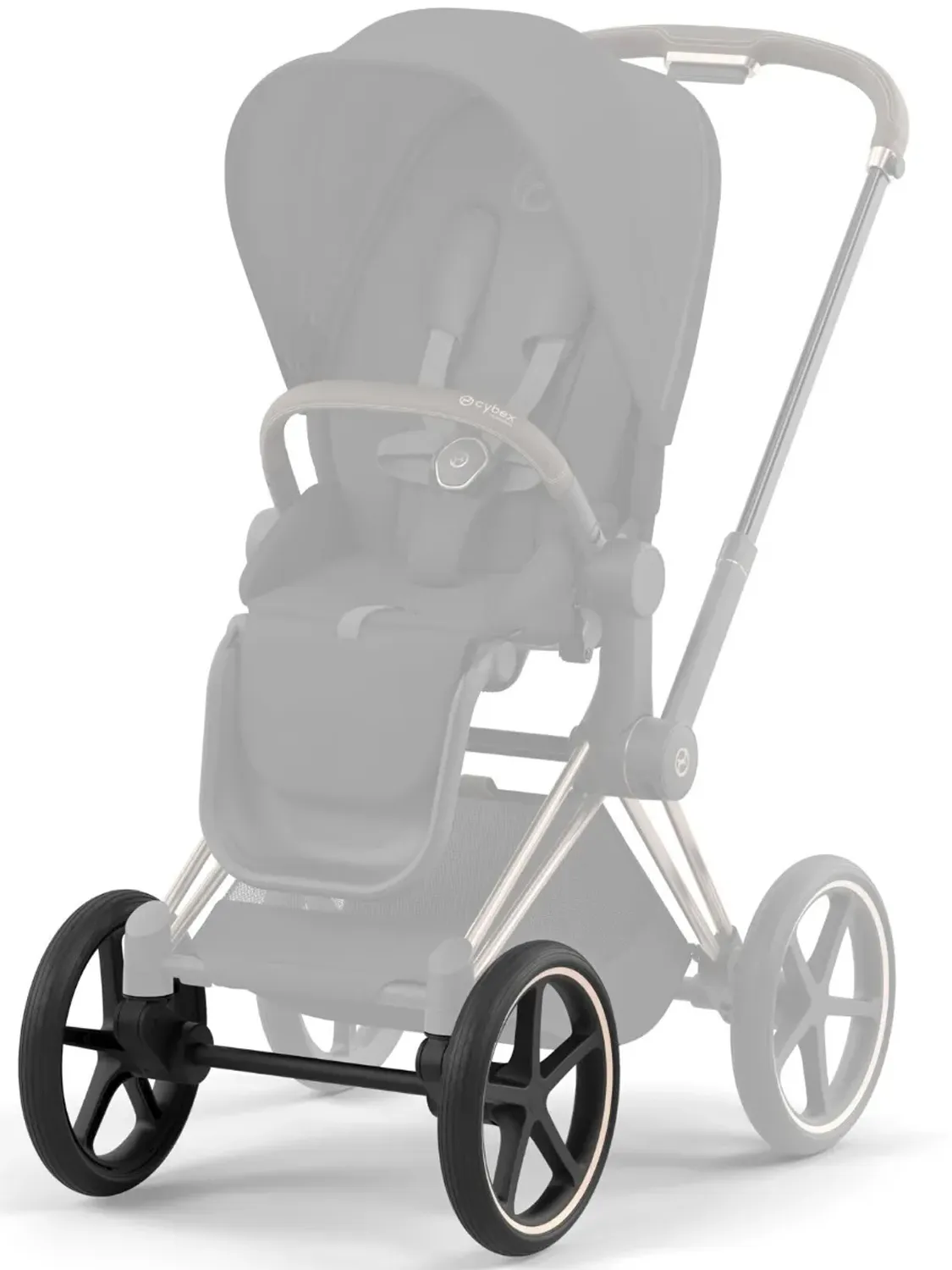 Комплект передних колес с осью для коляски Cybex Priam