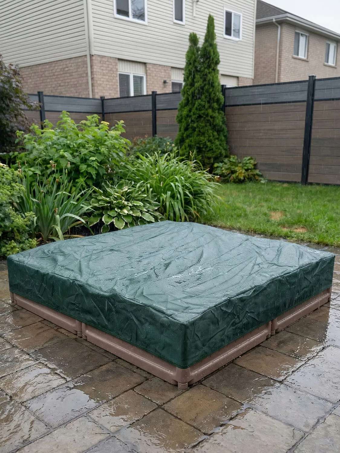 Песочница UNIX Kids квадратная Square 123