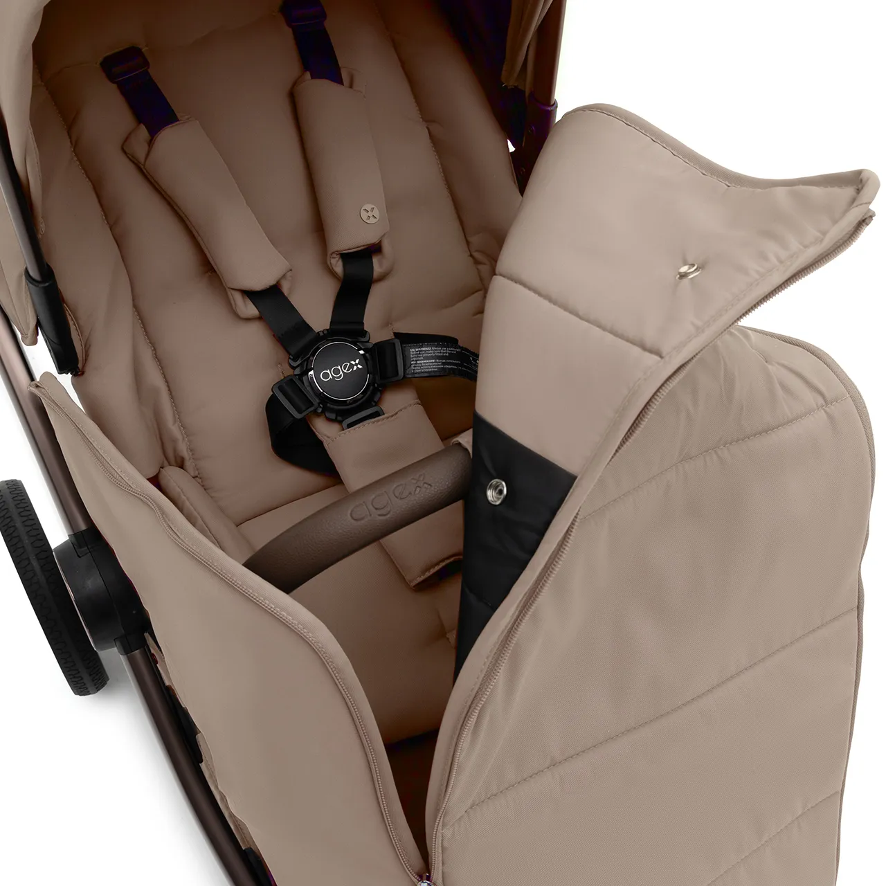 Коляска 2 в 1 AGEX Prima Pro 2026