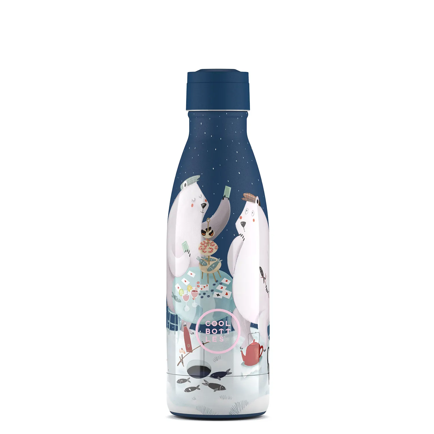 Термос–термобутылка Cool Bottles Kids серия Wonders Polar Bears 350 мл