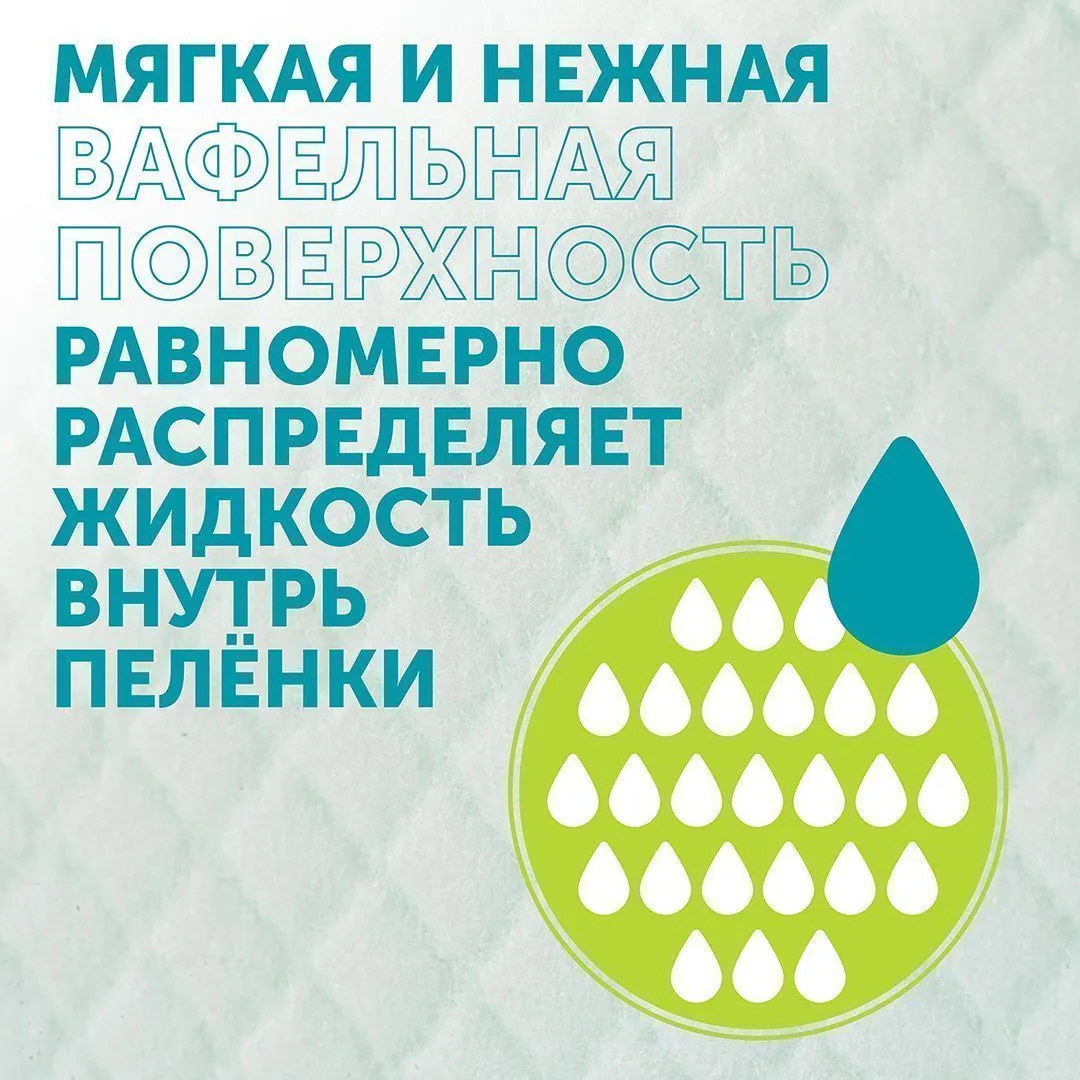 Пеленки Lovular Sweet Kiss впитывающие одноразовые 60х40см 25шт/уп 429636