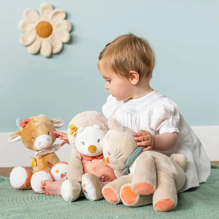 Игрушка мягкая Nattou Soft toy MILA ZOË LANA Кот 266017