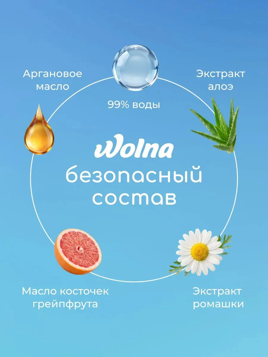 Салфетки влажные Wolna 76 шт