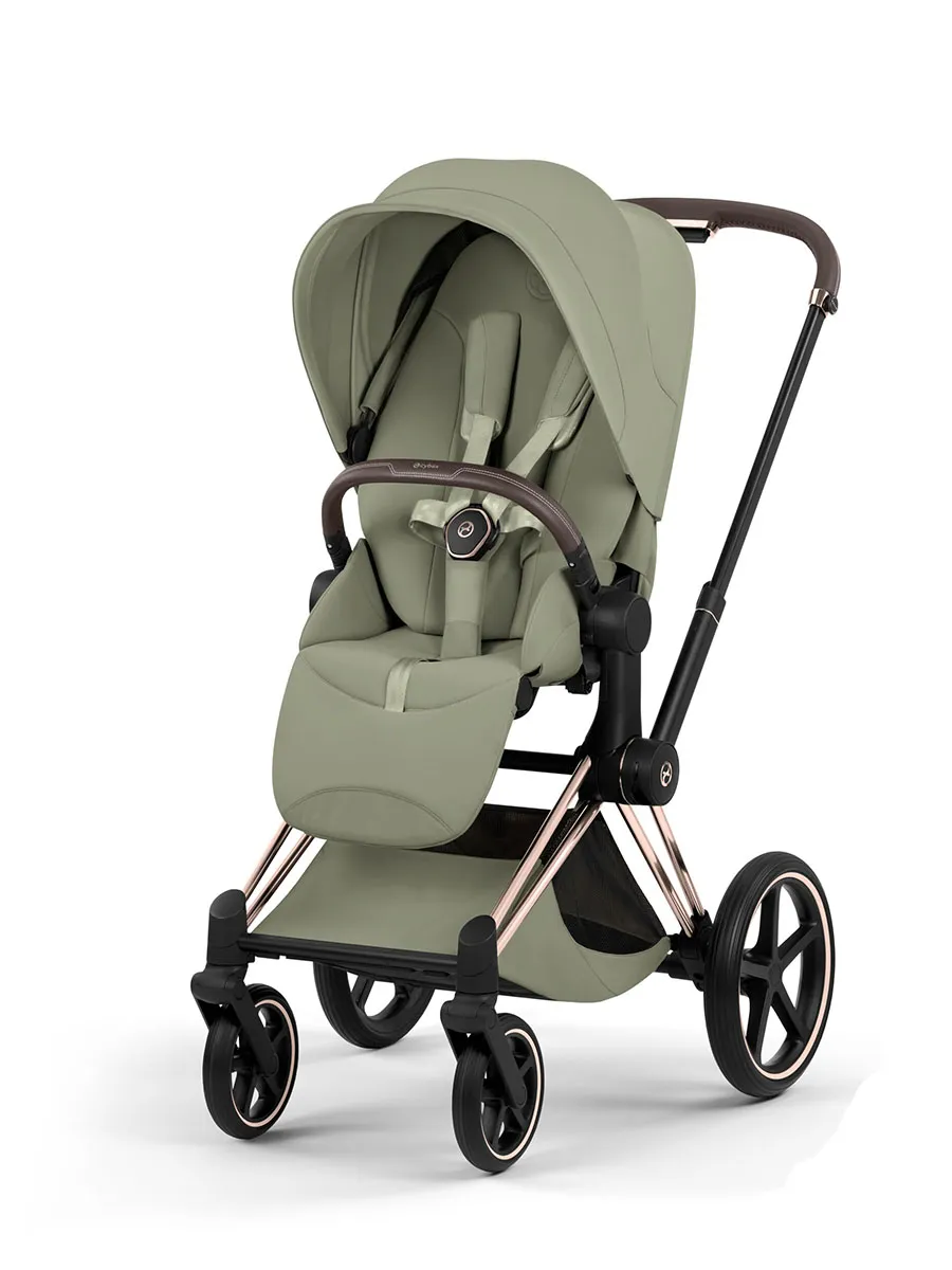 Коляска 2 в 1 Cybex Priam (5) Style шасси Rosegold