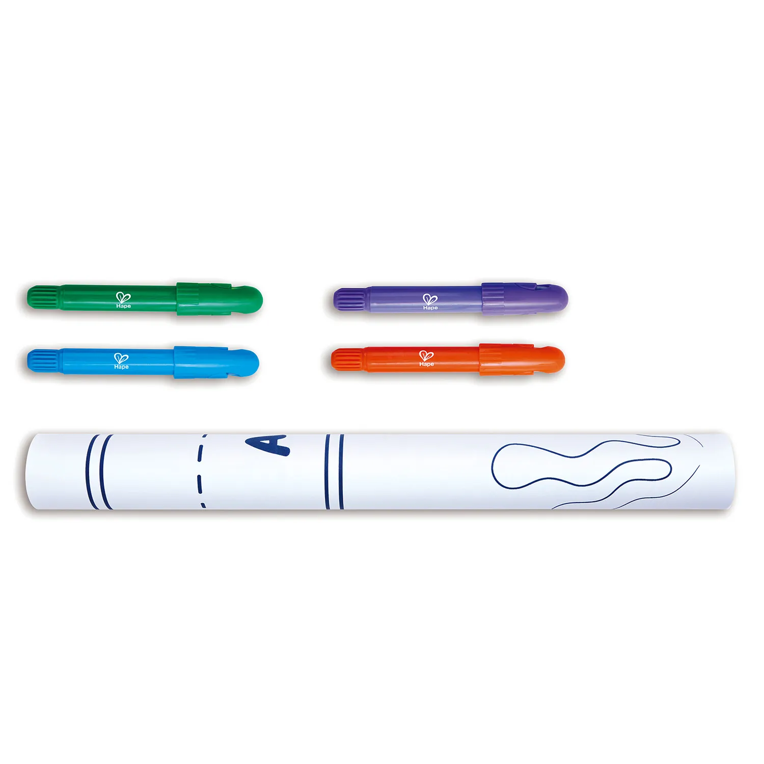 Набор большой игровой HAPE «Юный Пикассо» Раскрась подводный мир E2018_HP