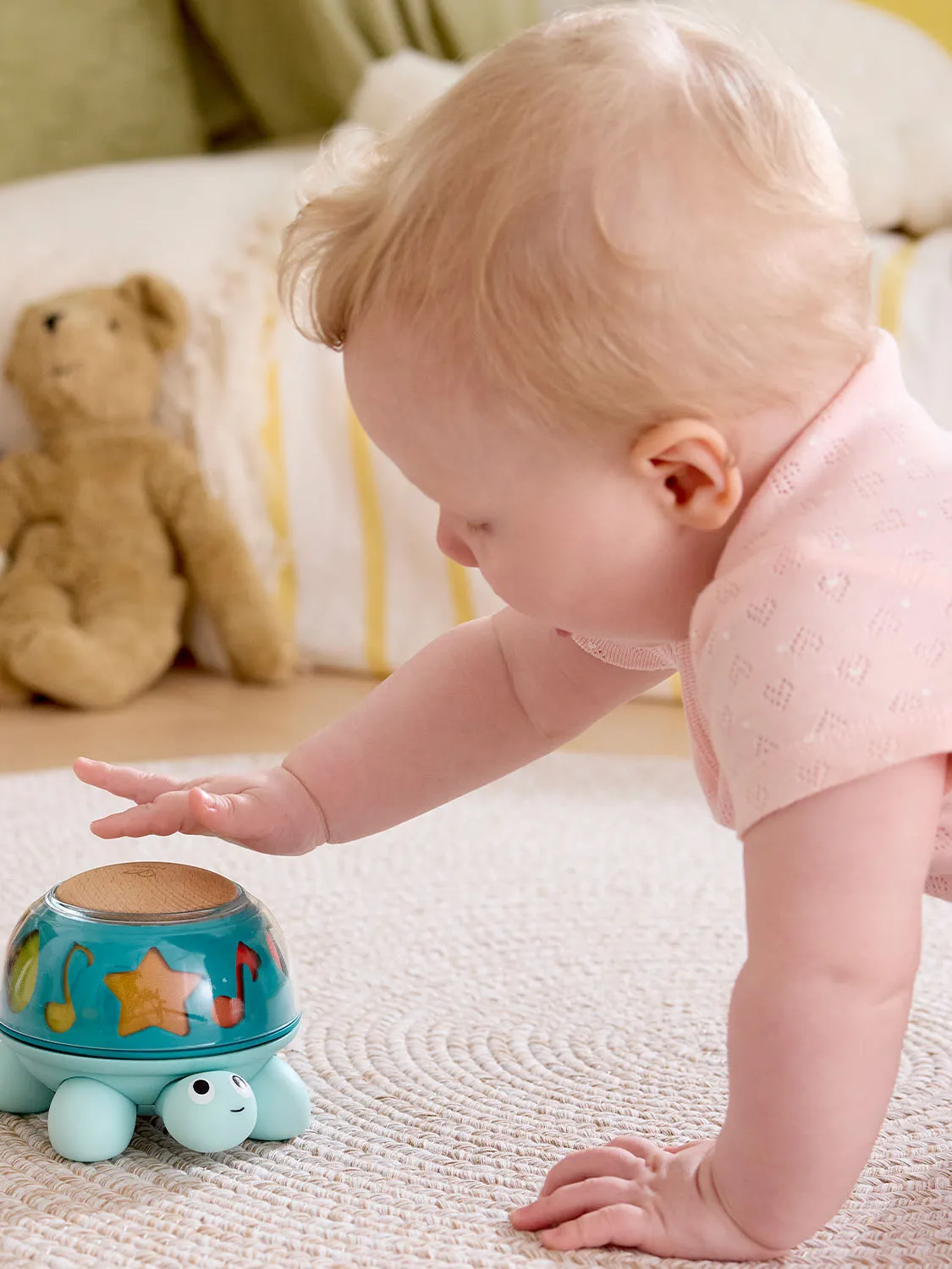 Игрушка развивающая HAPE «Малышам» Музыкальная черепашка E0140_HP