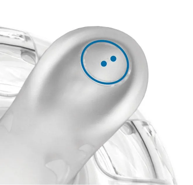 Соска для бутылочек Nuvita силиконовая 6062 Teats Flow 2, 2 шт NU-ALMB0011