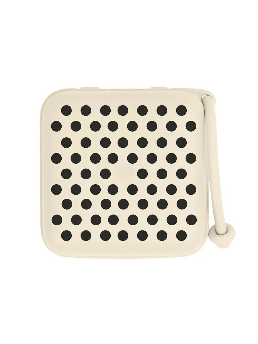 Контейнер для пустышки BIBS - Кремовый/Черный (Ivory/Black) 420034216. Изображение 1