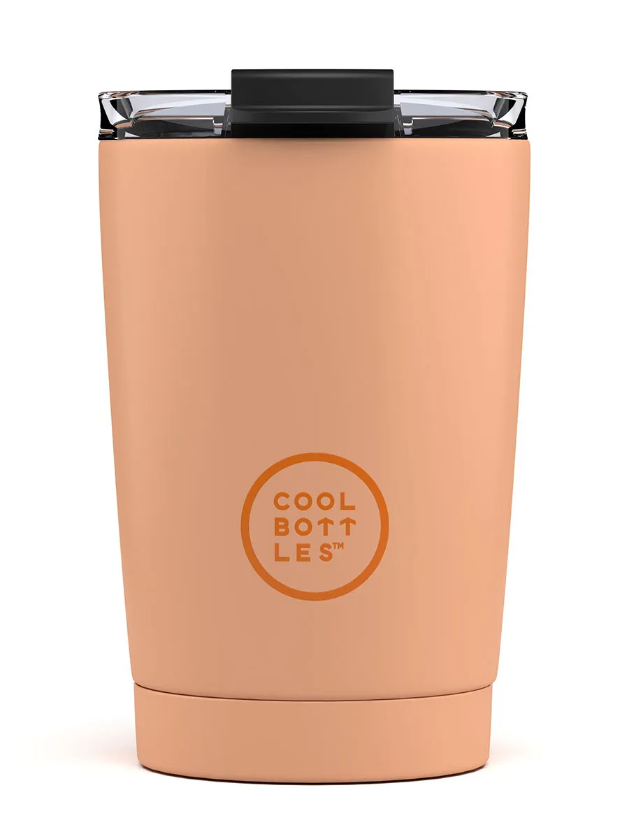 Термокружка Cool Bottles Tumbler Soft Персиковый (Peach) 330мл CBT33SOP. Изображение 1