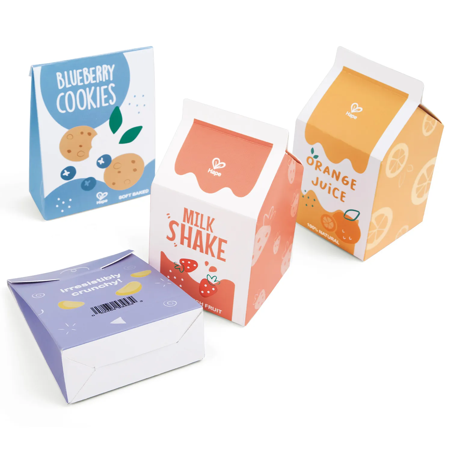 Набор игровой HAPE «Продукты» Тележка и корзина для покупок E3234_HP