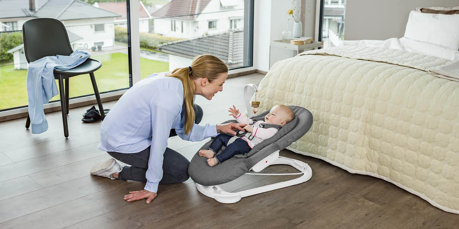Шезлонг Stokke Steps Bouncer