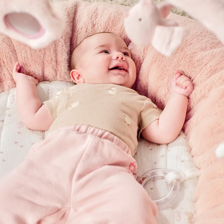 Коврик детский игровой круглый Nattou FANFAN с арками Слонёнок и Утёнок 759243