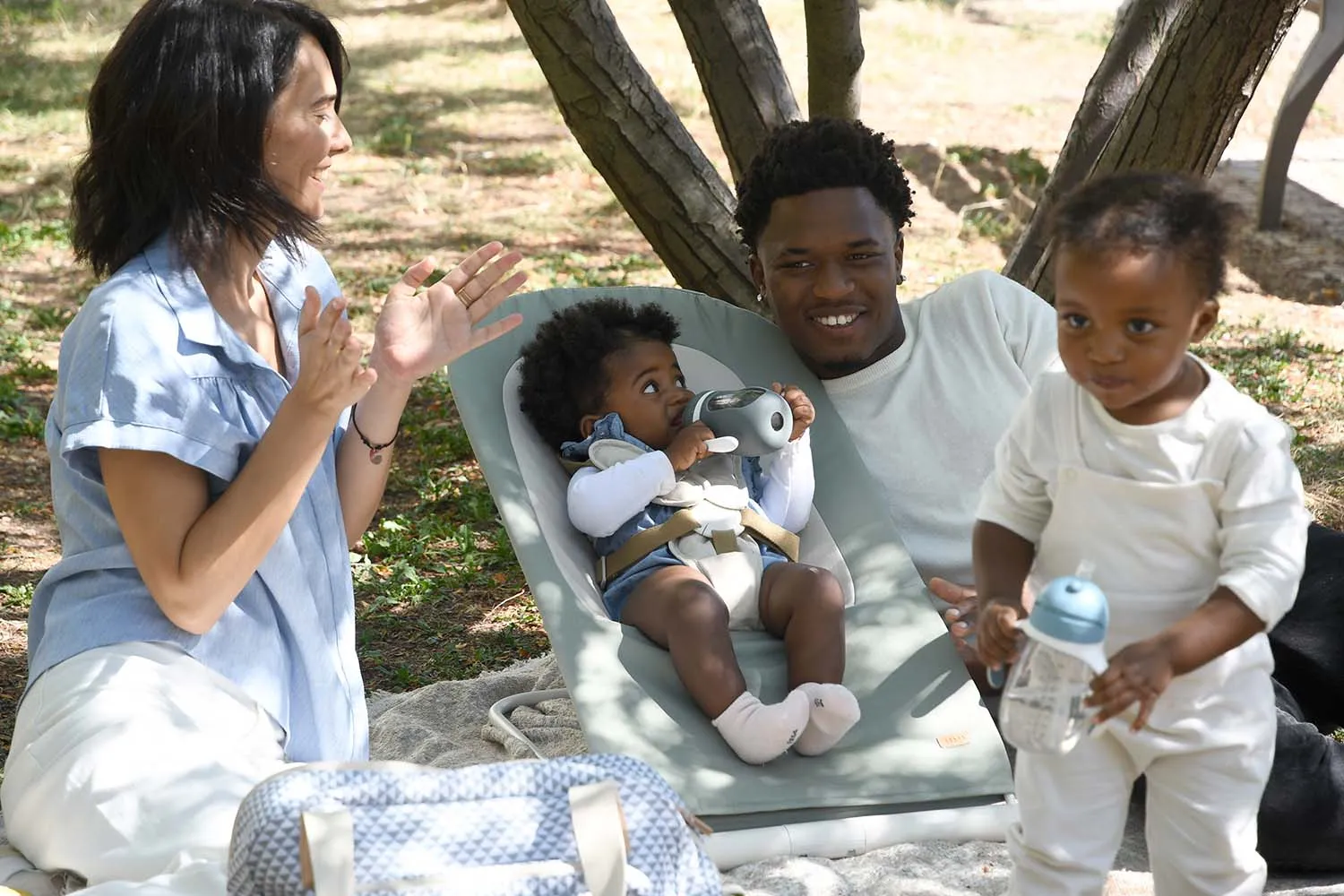 Шезлонг складной Beaba Transat Eazy Relax