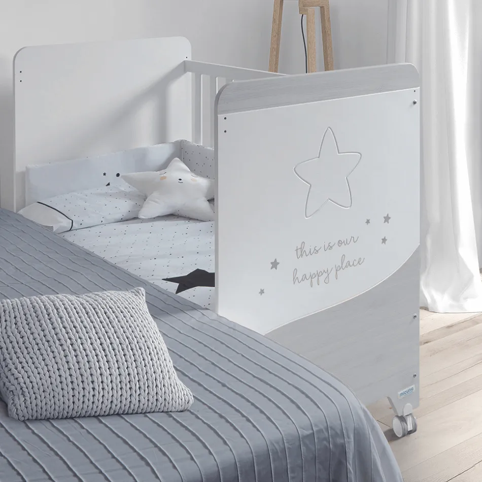 Бортики и покрывало 140х70 Micuna Claire TX-1732