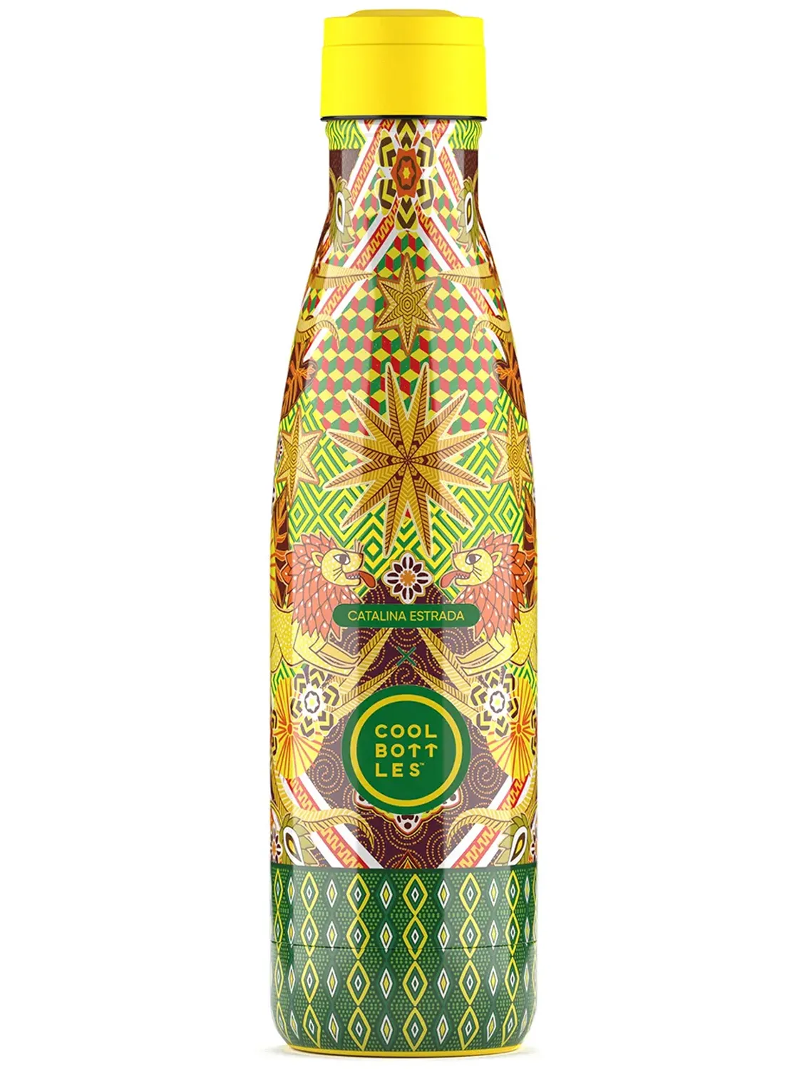Термос-термобутылка Cool Bottles Catalina Estrada Mystical Lionss 500 мл
