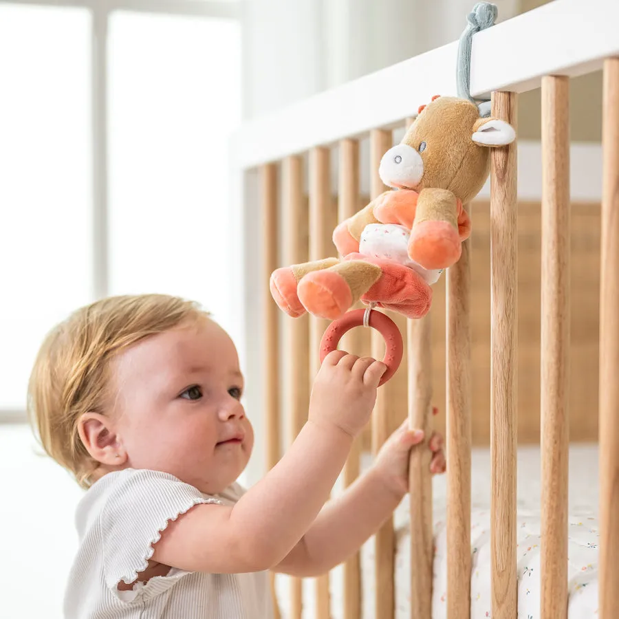 Игрушка мягкая Nattou Soft toy MILA ZOË LANA Корова с вибрацией 266352