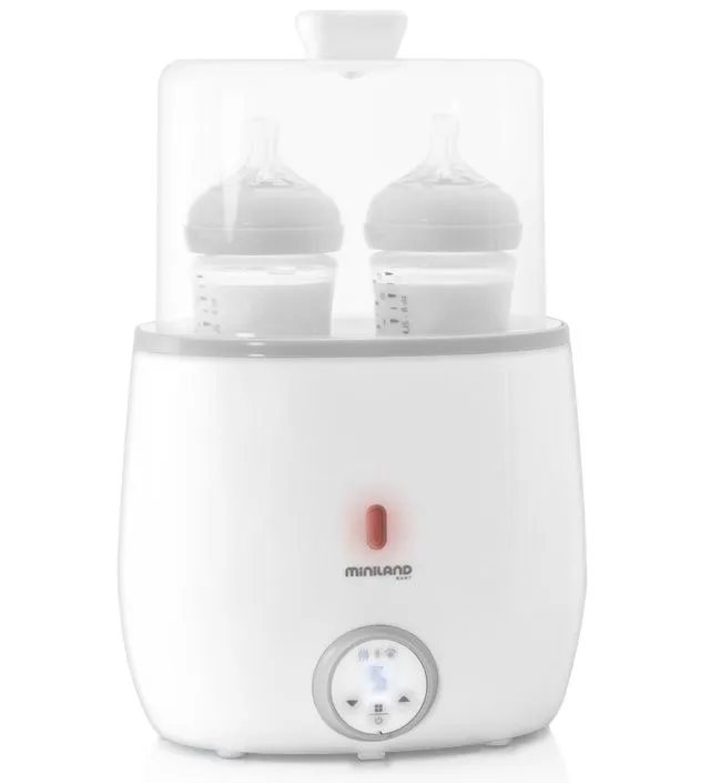 Подогреватель-стерилизатор для двух бутылочек Miniland Warmy Twin 89197
