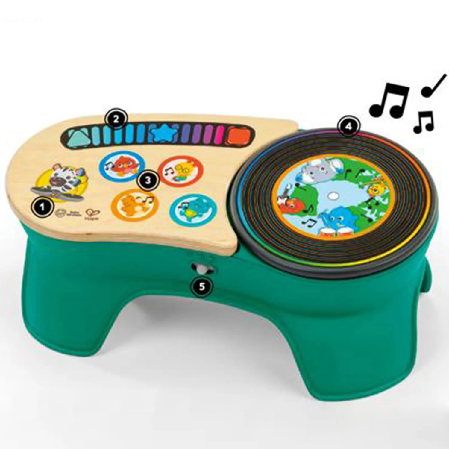 Музыкальная игрушка Hape «Диджейский пульт» сенсорный 16846_HP