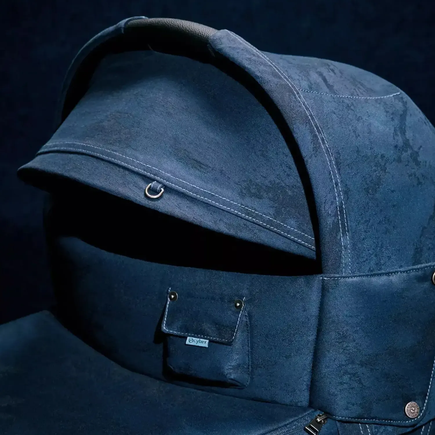 Коляска 2 в 1 Cybex PRIAM IV FE Rebellious Luxury /Matt Black