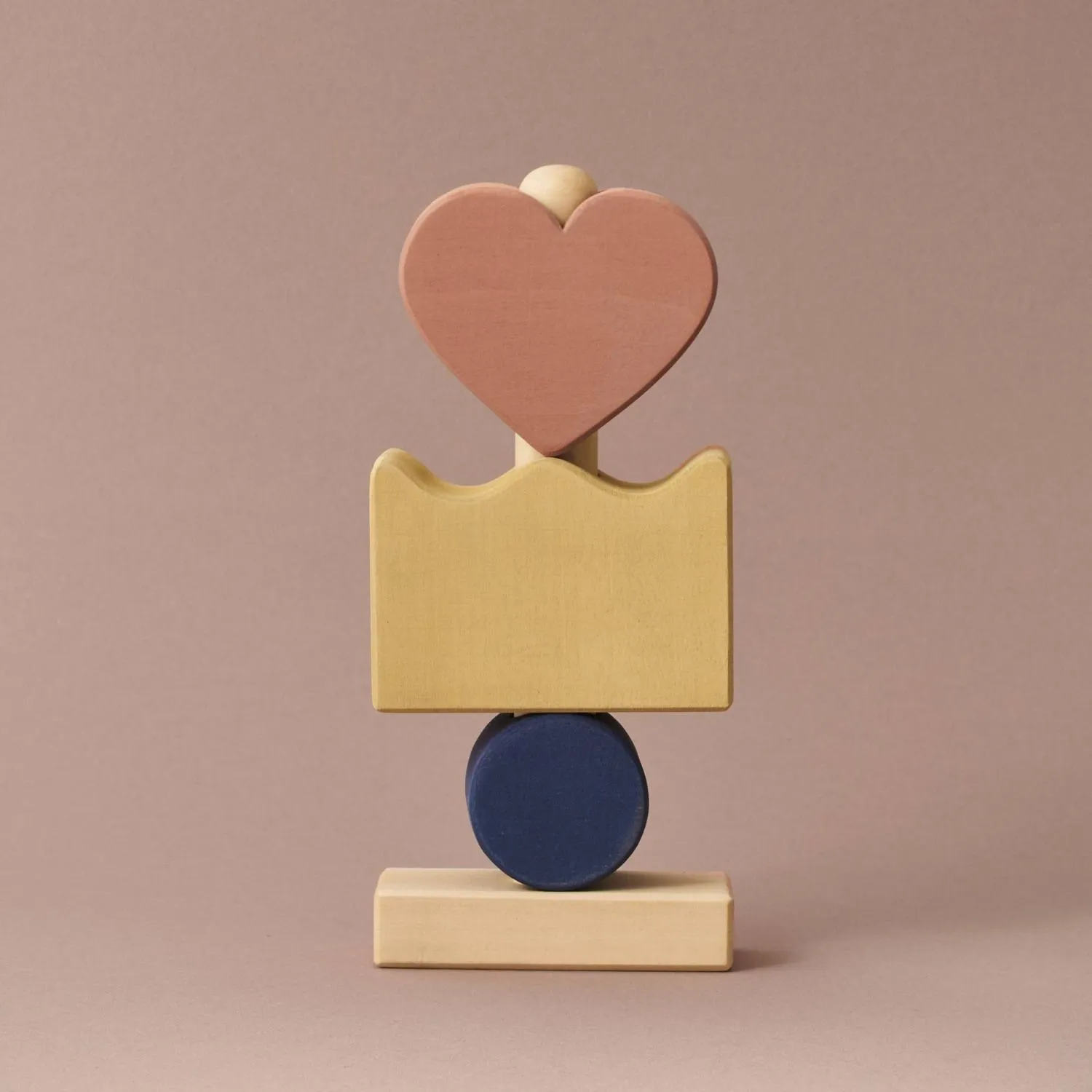 Деревянная игрушка-пирамидка "Корона" Радуга Грез