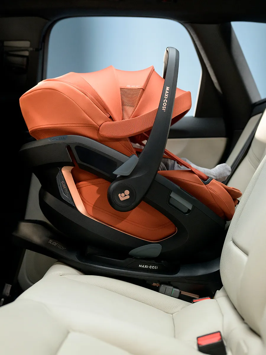 Автокресло 0+ Maxi-Cosi Coral Slide Pro, терракотовый (copper terra). Изображение 8