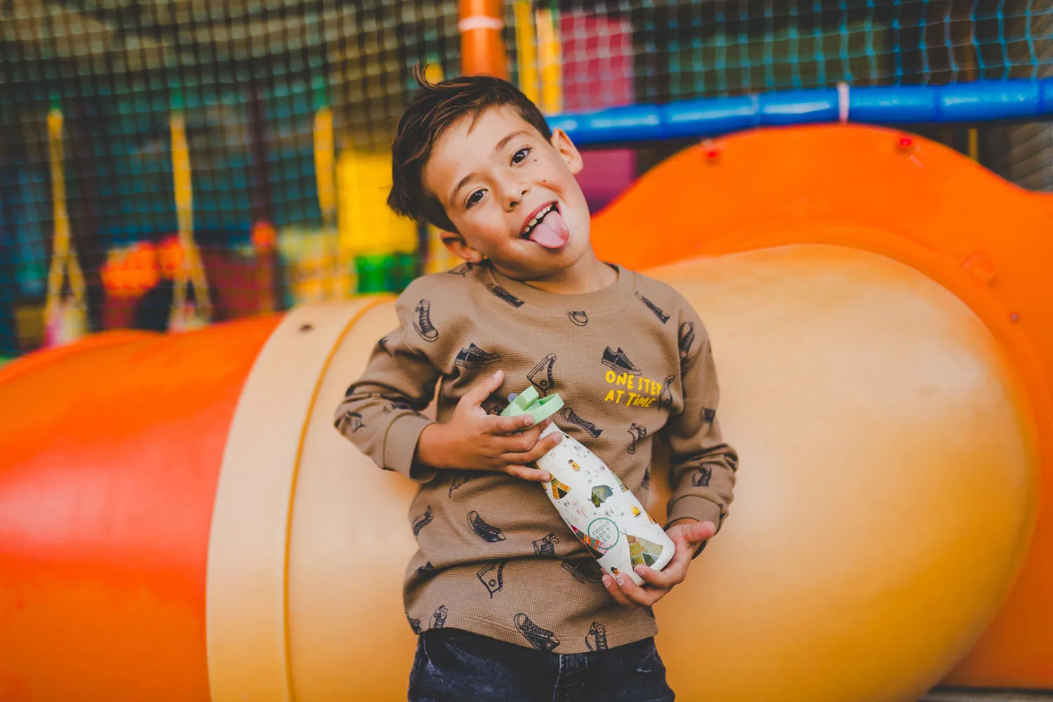 Термос–термобутылка Cool Bottles Kids серия Adventure  Indian Tribe 260 мл CBBK26IT