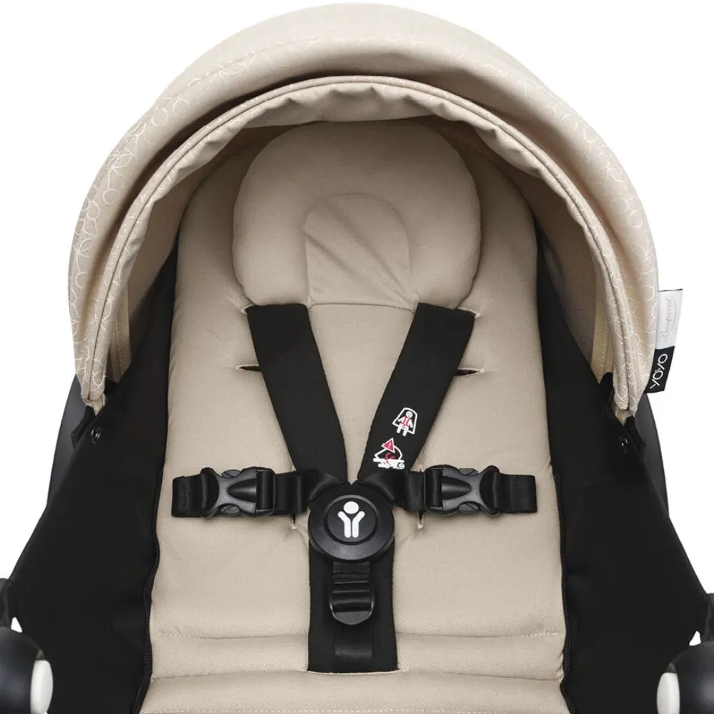 Коляска прогулочная Stokke YOYO³ Bonpoint рама чёрная