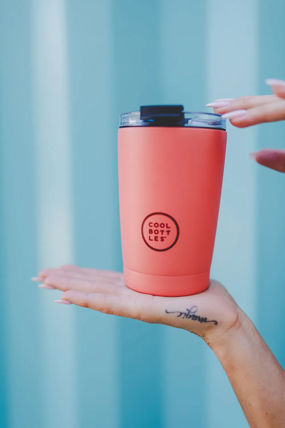 Термокружка Cool Bottles Tumbler Pastel Coral 330 мл CBT33PAC